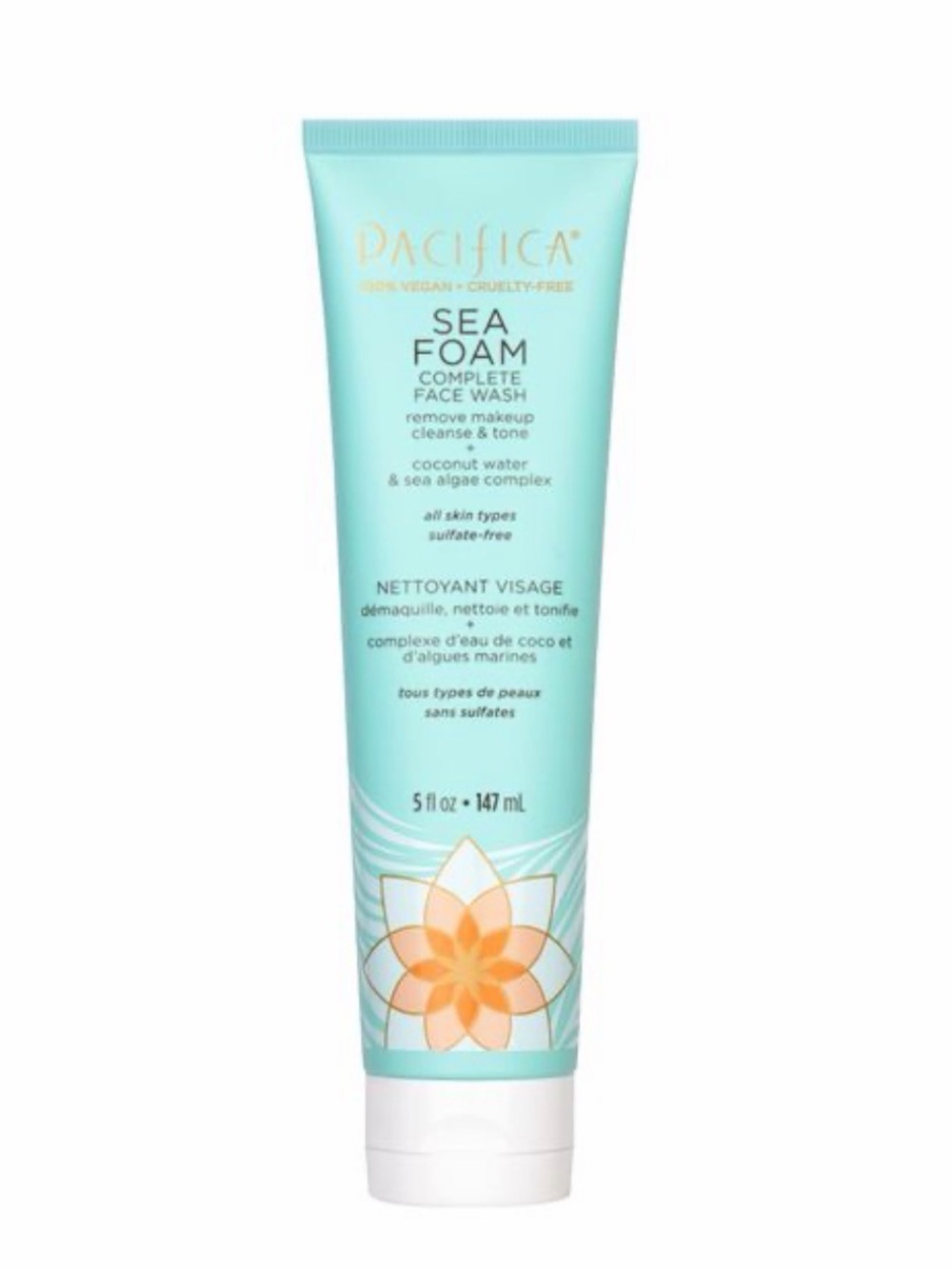 NEW! Pacifica Sea Foam Complete Face Wash